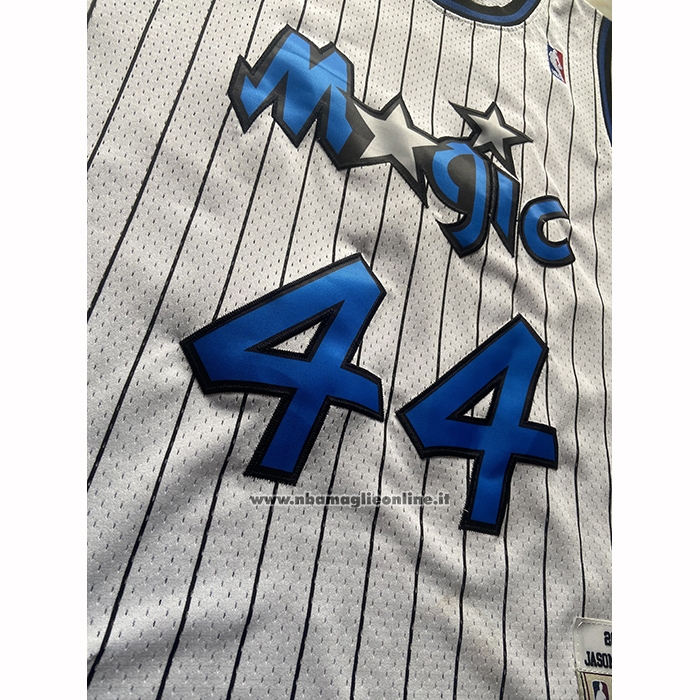 Maglia Orlando Magic Brandon Williams No 44 Mitchell & Ness 2009-10 Bianco
